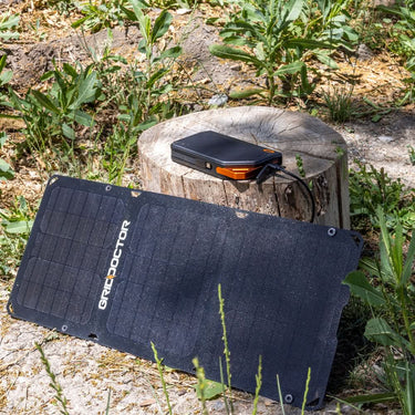 65W Power Bank w/ 15W Solar Panel by Grid Doctor